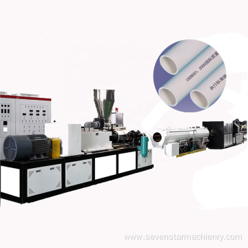 Four pipes PVC tube and pipe extruder machine